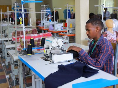 Young Student Learns Practical Vocational Skills